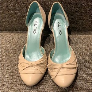Brand new Aldo leather heels